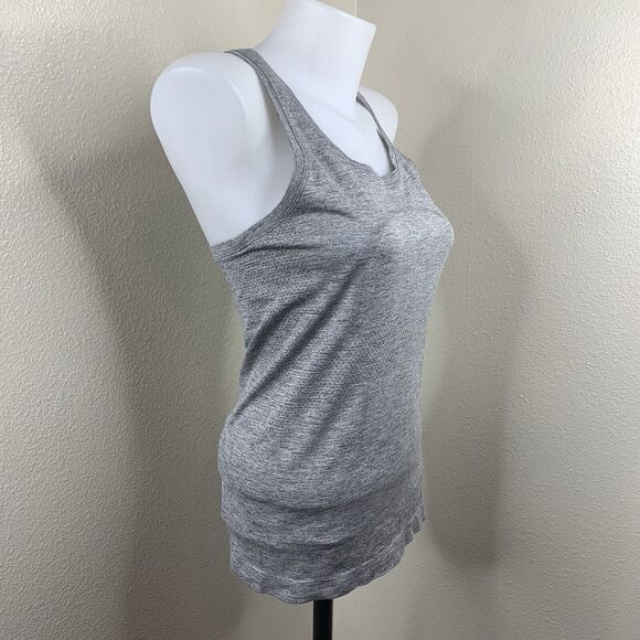 Lululemon X Peloton Swiftly Tech Gray Tank Top Sleeveless Women’s Sz 6 Athletic - Picture 3 of 7